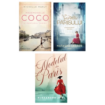 Pachet Calatoreste in Paris, 3 volume - Natasha Lester, Alexandra Joel, Michelle Marly Pachet Calatoreste in Paris, 3 volume - Natasha Lester, Alexandra Joel, Michelle Marly