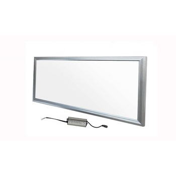 Panou LED 18W, 30x60cm incastrat, subtire, rama argintie, lumina rece 6500k, W&T Panou LED 18W, 30x60cm incastrat, subtire, rama argintie, lumina rece 6500k, W&T