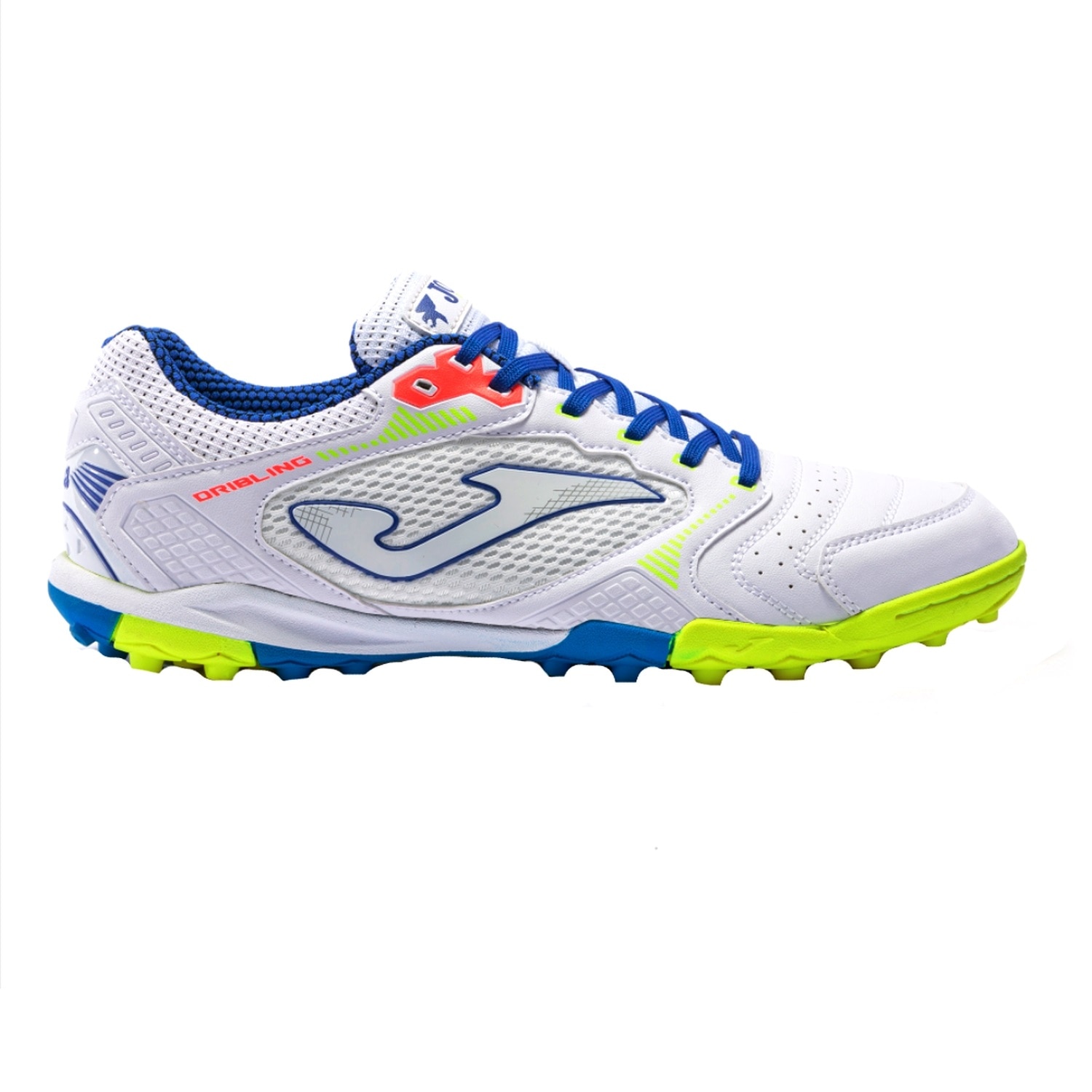 Ghete fotbal barbati Joma Dribling 2116 TF Alb