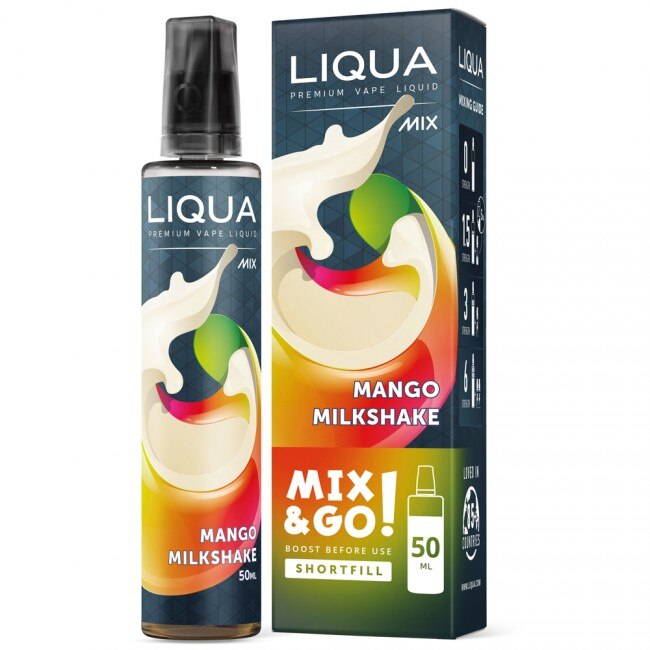 Lichid Liqua 50ml Mango Milkshake 0mg