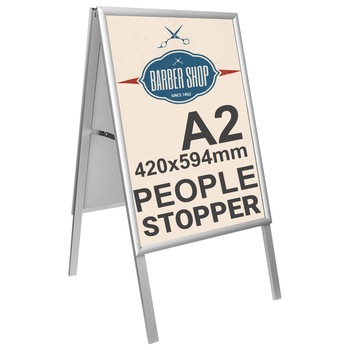Panou pietonal A2 / People Stopper - 594 x 420mm Panou pietonal A2 / People Stopper - 594 x 420mm