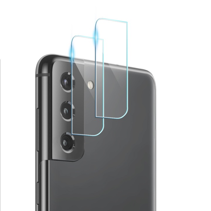 Стъклен Протектор за Камерите за Samsung S21 Plus, Прозрачен