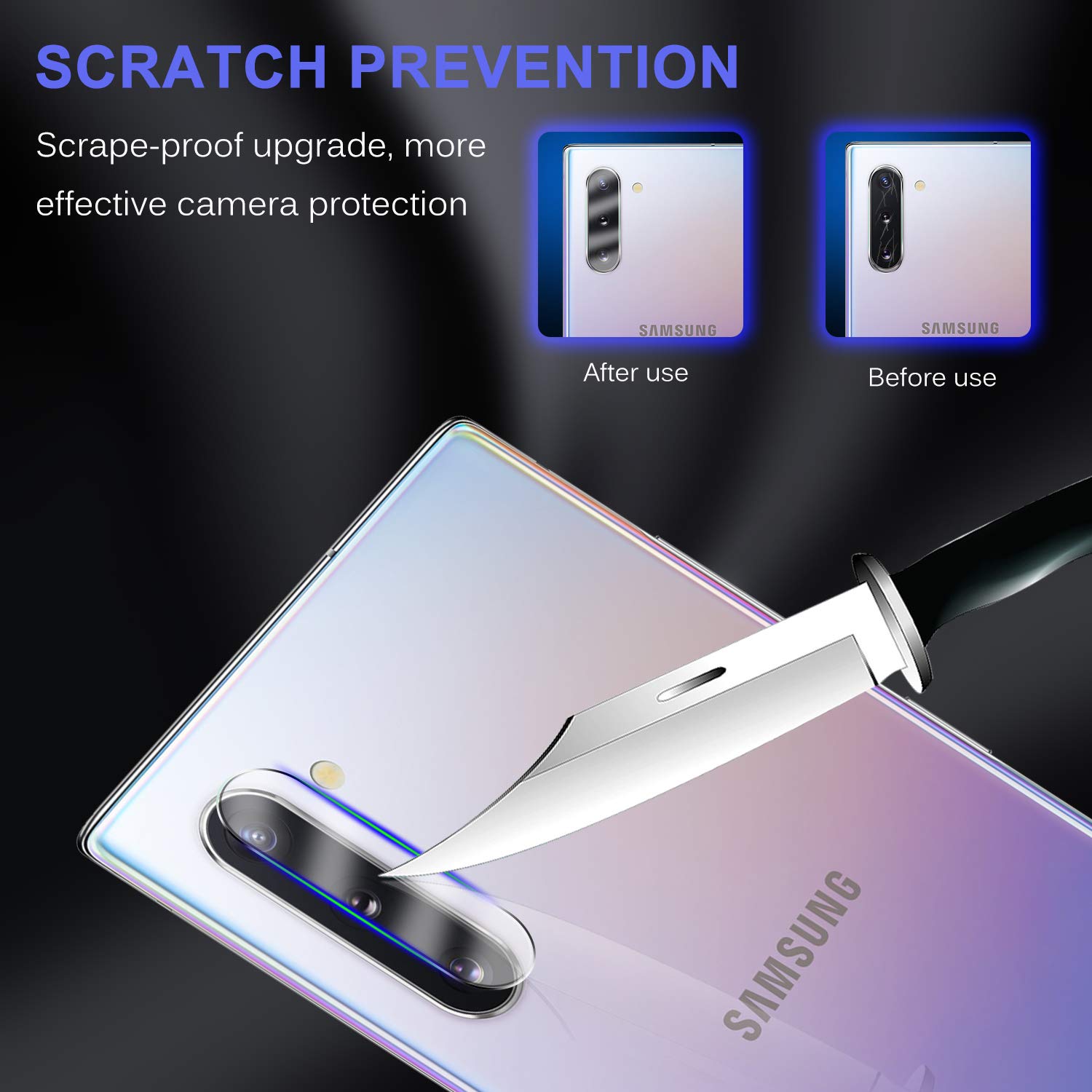 Протектор За Камерите за Samsung Galaxy Note 10, Прозрачен - eMAG.bg