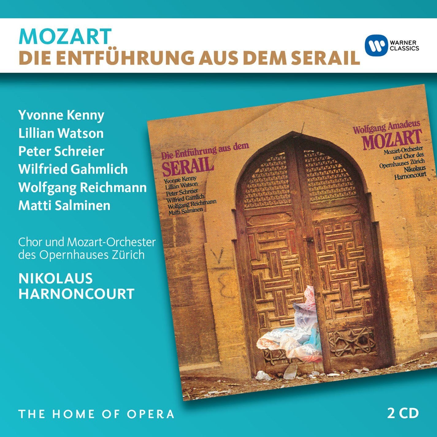 Nikolaus Harnoncourt, Yvonne Kenny, Lillian Watson, Peter Schreier - Die Entfuhrung aus dem Serail - CD