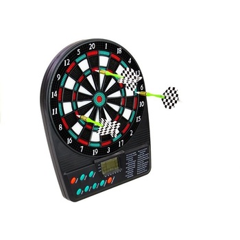 Joc de darts electronic cu display, 18 jocuri, 3 sageti, 2-8 jucatori, 1654 Joc de darts electronic cu display, 18 jocuri, 3 sageti, 2-8 jucatori, 1654