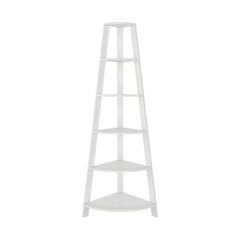 Raft practic pe colt Pluton, 180x70x30 cm, alb Raft practic pe colt Pluton, 180x70x30 cm, alb