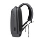 Rucsac laptop 15.6", smart, impermeabil cu sistem antifurt, port de incarcare USB, BANGE, 30x15x46 cm, Gri