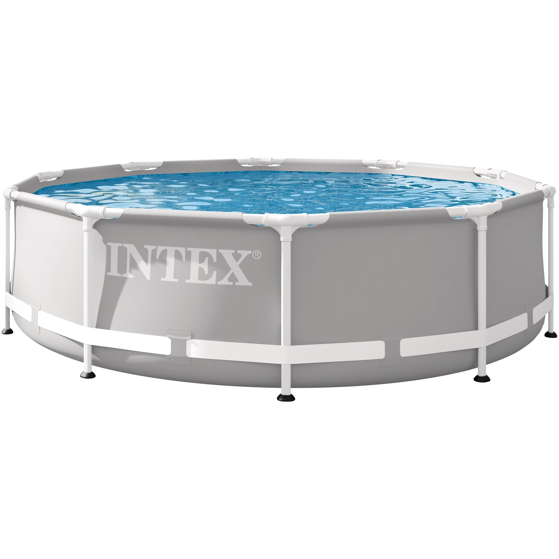 Piscina rotunda cu cadru metalic Prism Frame Premium Intex 26700NP, D305xH76 cm
