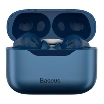 Casti audio, Baseus, S1 Pro Tarnish, NGS1P-03, Wireless, TWS, Tehnologie ANC, Albastru, Bluetooth 5.1, Baterie 380mAh, Accepta incarcare wireless Casti audio, Baseus, S1 Pro Tarnish, NGS1P-03, Wireless, TWS, Tehnologie ANC, Albastru, Bluetooth 5.1, Baterie 380mAh, Accepta incarcare wireless