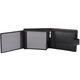 Мъжки Портфейл Koruma, SM-905PBL, Естествена кожа, Защита на безконтактни карти RFID, Черен