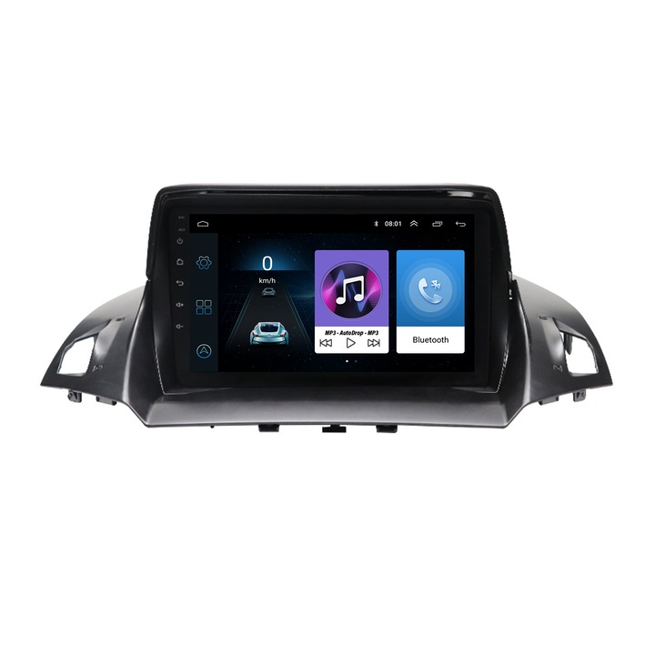 AutoDrop Navigáció, Ford Kuga 2013-2018, Android 9.1, 2 GB RAM és 32 GB ROM, 9 hüvelykes - AD-BGPKUGA13MTK2 GB