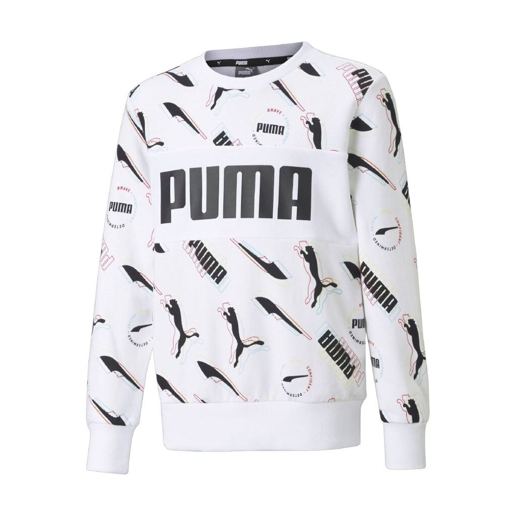 Bluza pentru copii, Puma, Alpha AOP Crew TR B