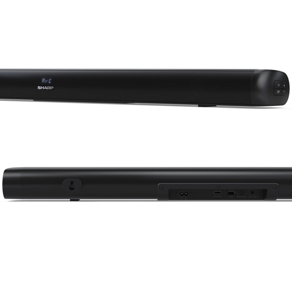 Soundbar Sharp HT-SB147, 2.0, HDMI, Черен W, 150 Bluetooth
