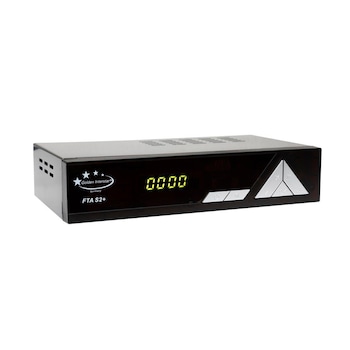 Receptor de satelit, Full HD, Golden Interstar FTA S2 Plus, negru Receptor de satelit, Full HD, Golden Interstar FTA S2 Plus, negru