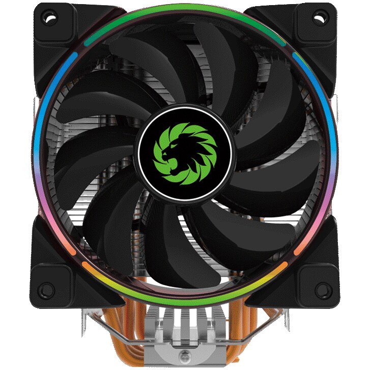Cooler Procesor Gamemax Gamma 500 Rainbow, compatibil AMD/Intel