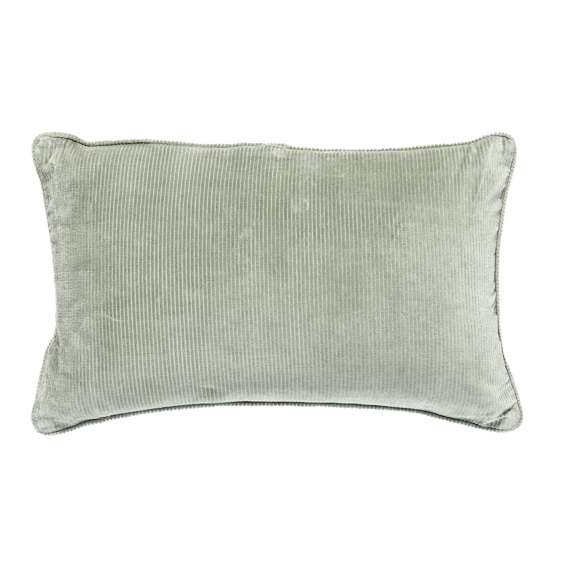 Perna de decor Corduroy, Fazzini Home, 30X50, culoarea gri/verde