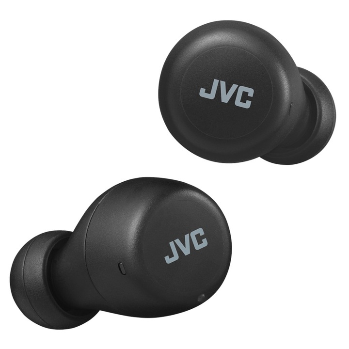 Безжични слушалки JVC HA-A5T-BN, Bluetooth 5.1, Гласов асистент, IPX4 водоустойчивост, Черни