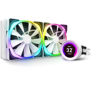 Cooler Procesor NZXT Kraken Z63 RGB White, compatibil AMD/Intel