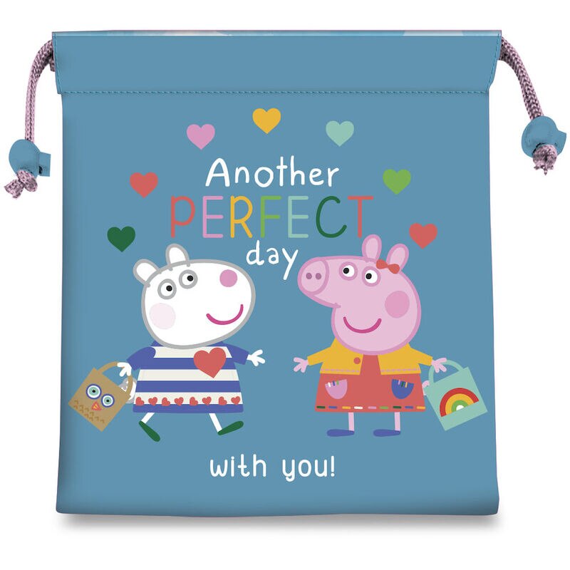 Sac Peppa Pig, 22 cm Multicolor
