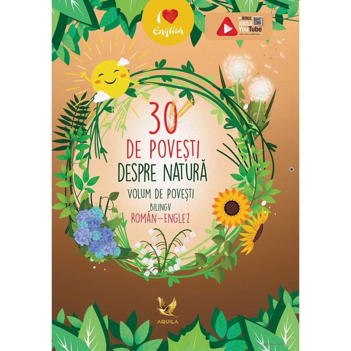 30 de povesti despre natura. Volum de povesti bilingv roman-englez