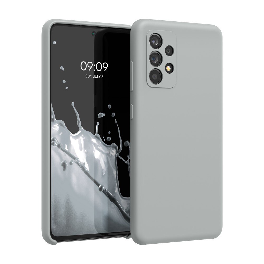 Husa pentru Samsung Galaxy A52 / Galaxy A52 5G / Galaxy A52s 5G, Silicon, Gri, 54347.70