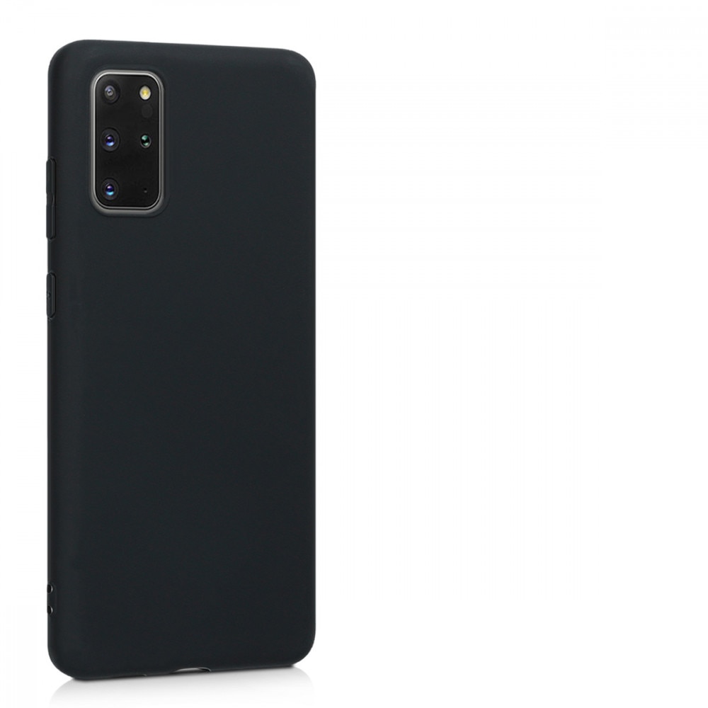 Husa pentru Samsung Galaxy S20 Plus, Silicon, Negru, 51216.47