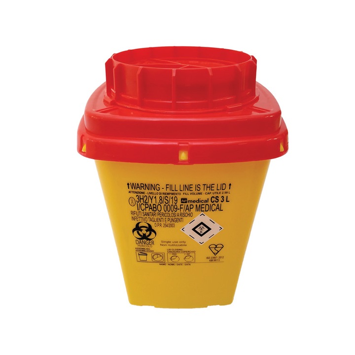 Recipient deseuri 3L
