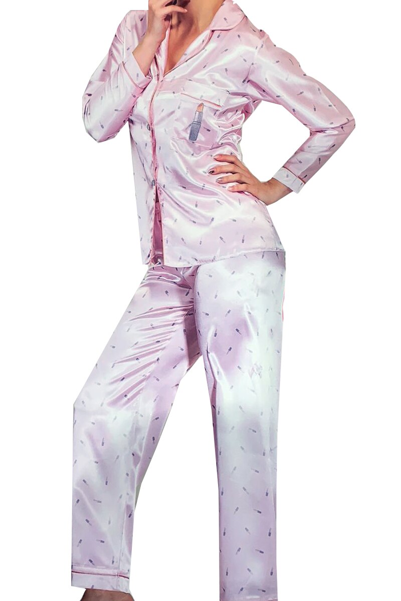 Pijama 2 piese Jasmin 578, Multicolor