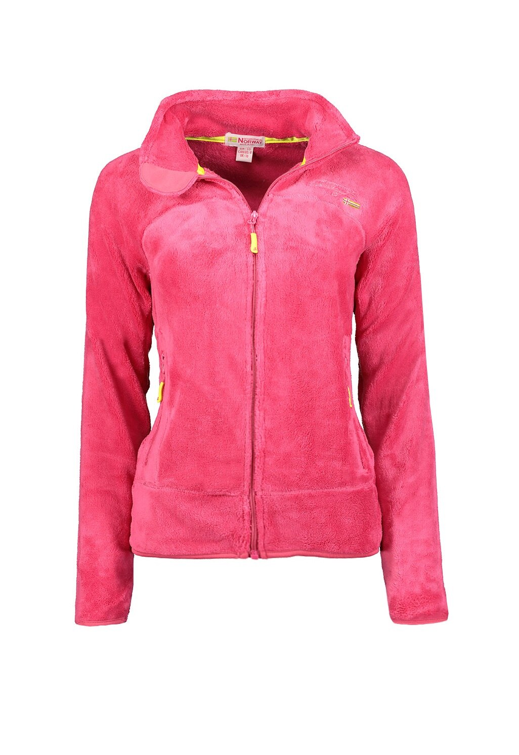 Hanorac fleece, Geographical Norway , Regular fit , Roz , Marime XL