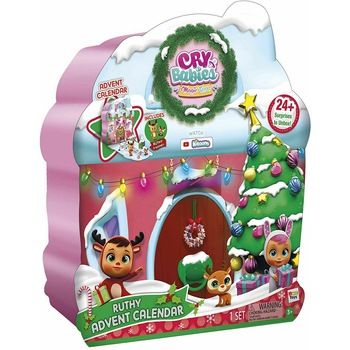 Set calendar Advent, 24 bucati, Cry Babies, Magic Teasr Ruthy, multicolor Set calendar Advent, 24 bucati, Cry Babies, Magic Teasr Ruthy, multicolor