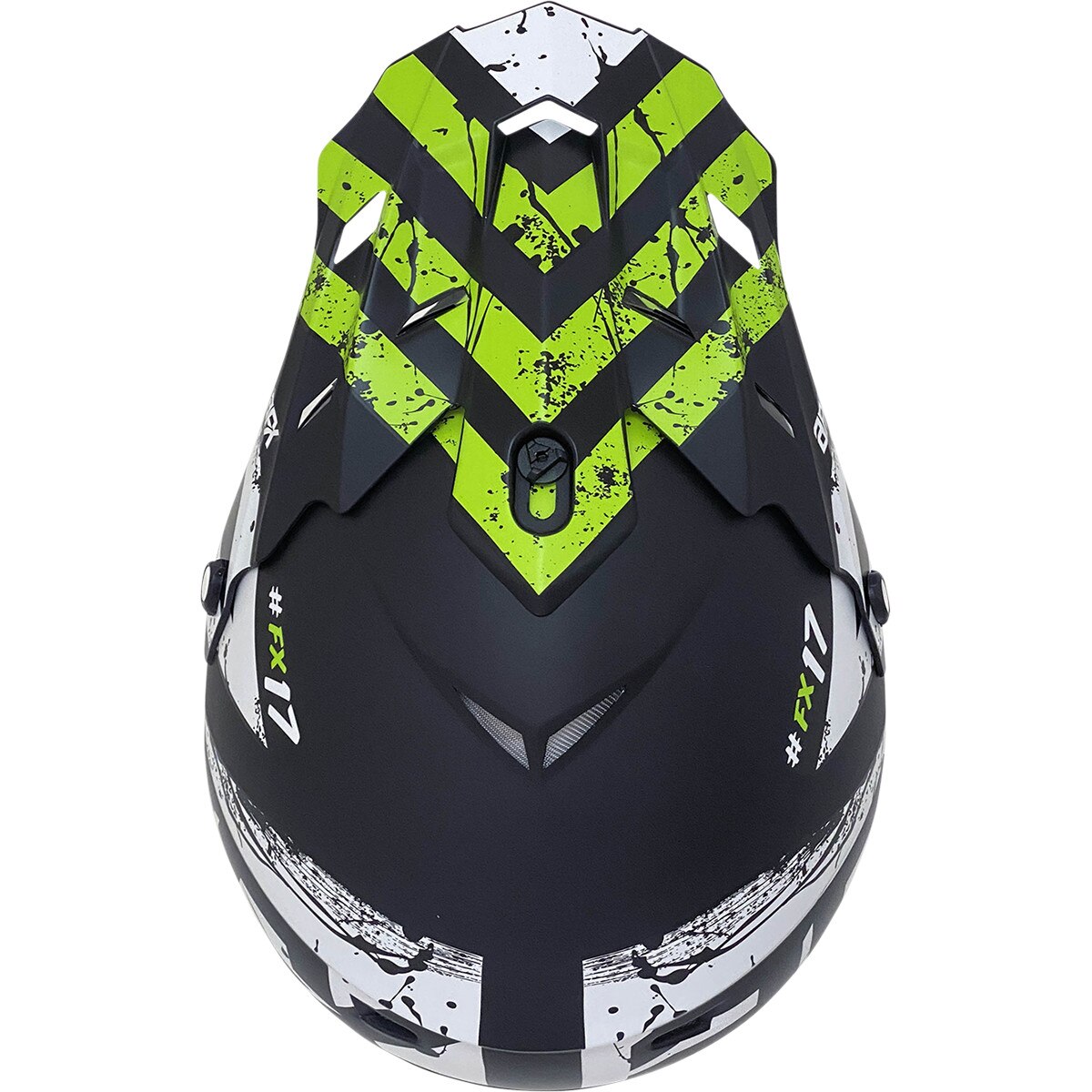Casca atv/cross AFX FX-17, culoare negru/verde, marime XS