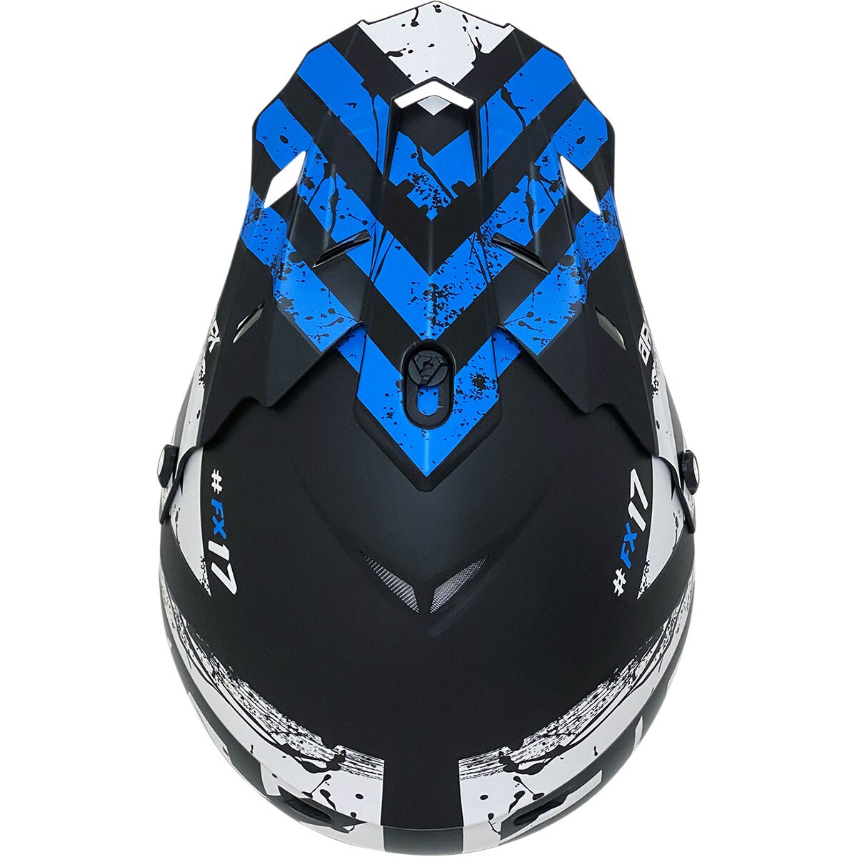 Casca atv/cross AFX FX-17, culoare negru/albastru, marime 2XL