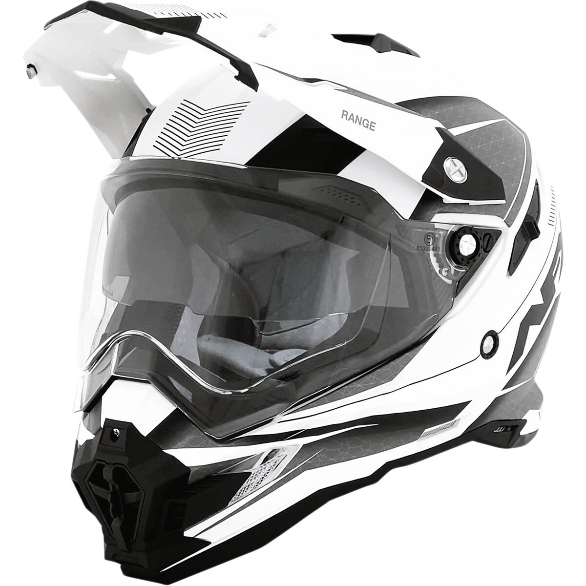 Casca atv/cross AFX FX41, culoare alb/negru, marime L