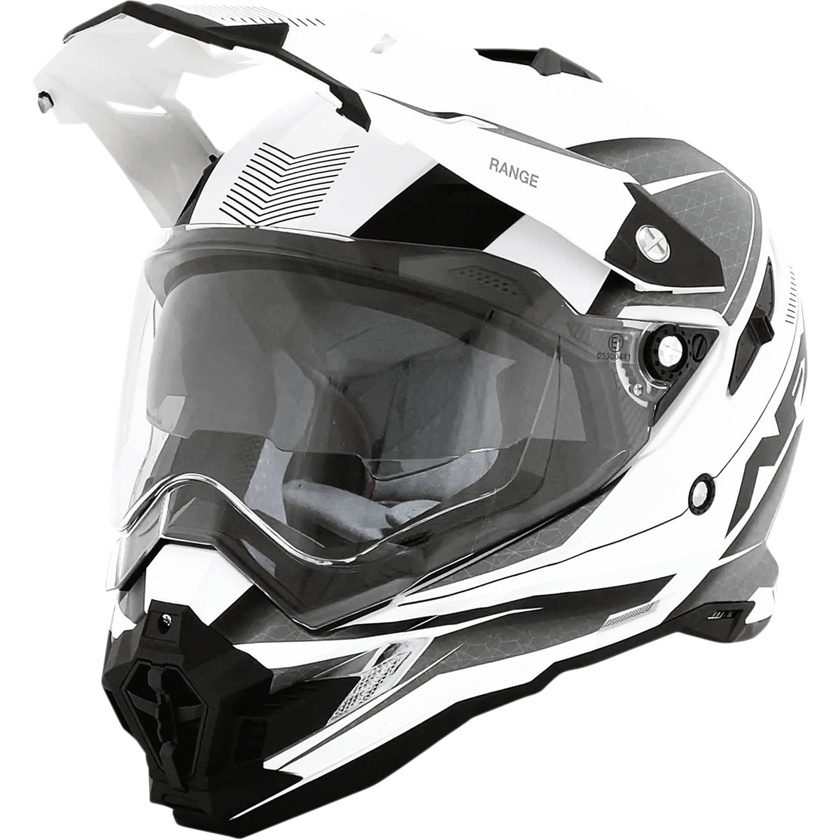 Casca atv/cross AFX FX41, culoare alb/negru, marime S