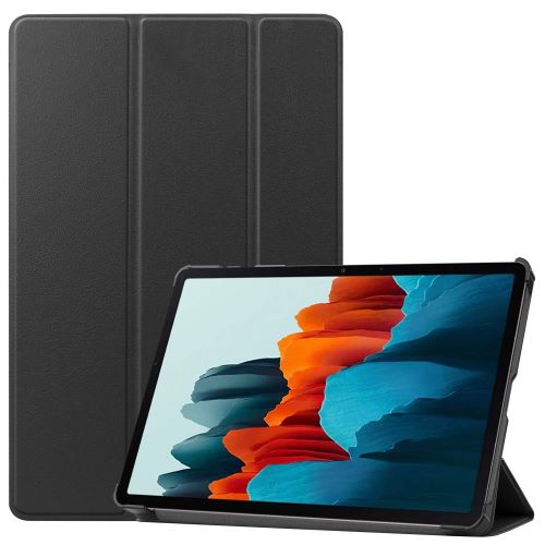 Husa Book Cover compatibila cu Samsung Galaxy Tab S7/S8 11inch, Negru, TELGORBCS