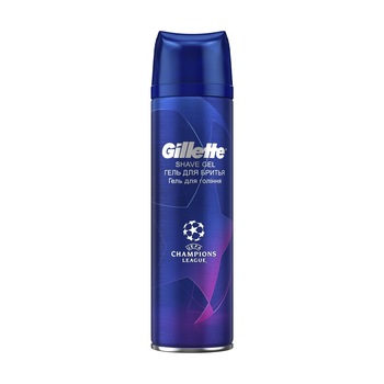 Gel de ras Gillette Fusion 5, Editie Champions League, 200 ml Gel de ras Gillette Fusion 5, Editie Champions League, 200 ml