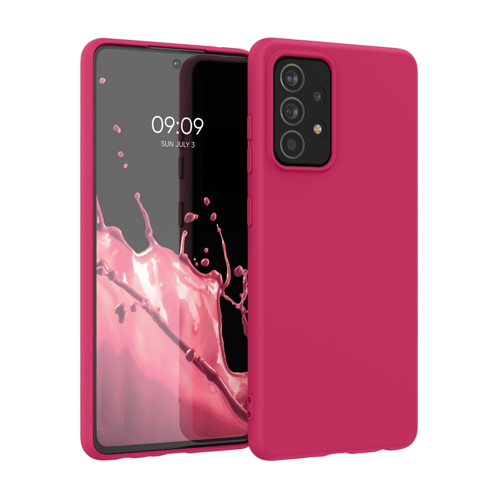 Husa pentru Samsung Galaxy A52 / Galaxy A52 5G / Galaxy A52s 5G, Silicon, Roz, 54346.175