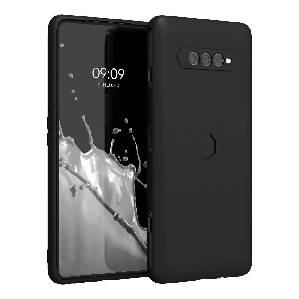 Husa pentru Xiaomi Black Shark 4 / Black Shark 4 Pro, Silicon, Negru, 55367.47