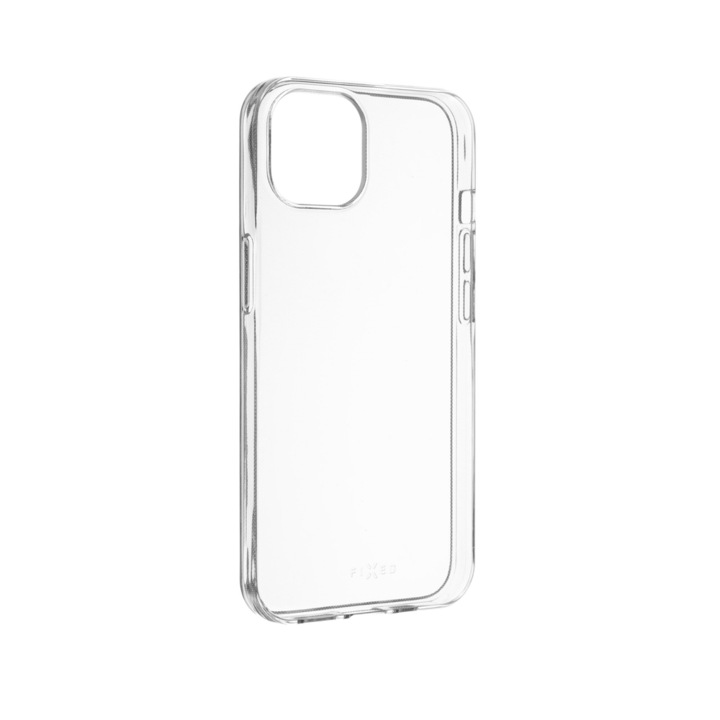 Husa, Fixed Slim AntiUV pentru iPhone 13, Transparent