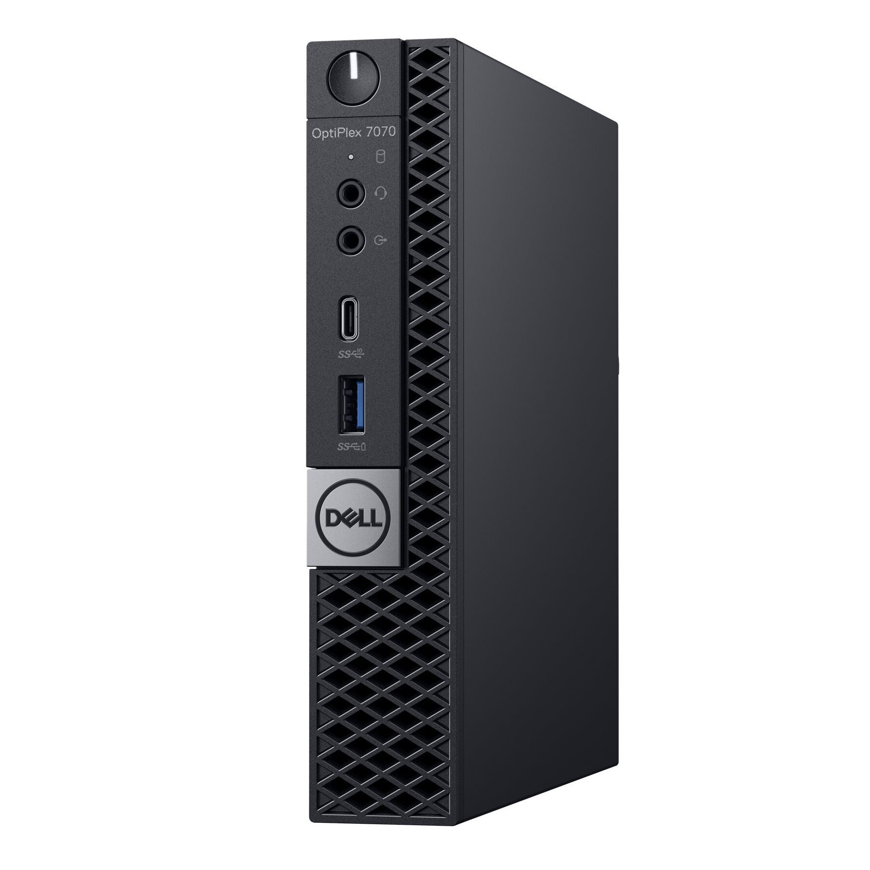 Mini PC DELL Optiplex 7070 cu procesor Intel i7-8700T, 8GB, 128GB SSD, 1TB HDD, Intel UHD Graphics 630, Tastatura, Mouse, Microsoft Windows 10 Pro