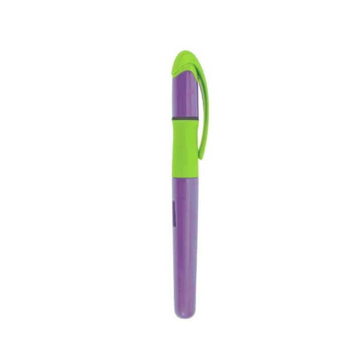Daco Cool Pen, лилаво/зелено тяло, F-тип иридиев перо