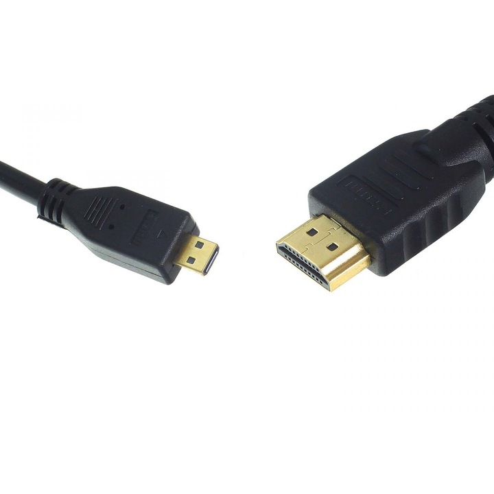 HDMI-mikro apa / HDMI apa kábel, GoPro Hero 3 Hero 3+ Hero 4 Hero 5-höz