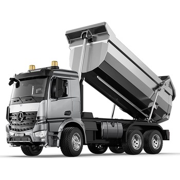 Basculanta metalica cu telecomanda Mercedes Arocs scara 1:20 Basculanta metalica cu telecomanda Mercedes Arocs scara 1:20