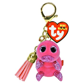 Breloc Ty Mini Boos, ornitorincul Wilma, 6.5 cm Breloc Ty Mini Boos, ornitorincul Wilma, 6.5 cm