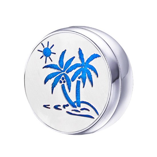 Brosa tip Pin Rever Aromaterapie 12mm Neo™ MS602 cu uleiuri esentiale, otel inoxidabil de inalta calitate, antialergic, eco friendly