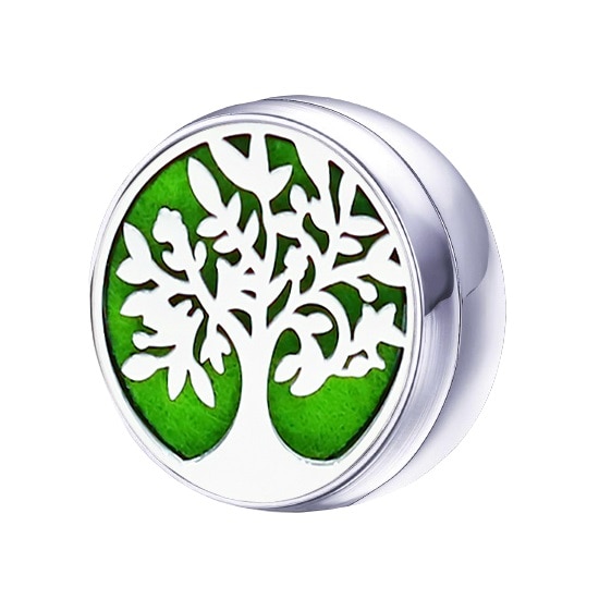 Brosa tip Pin Rever Aromaterapie 12mm Neo™ MS303 cu uleiuri esentiale, otel inoxidabil de inalta calitate, antialergic, eco friendly