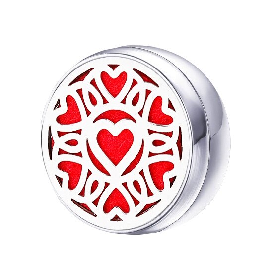 Brosa tip Pin Rever Aromaterapie 12mm Neo™ MS351 cu uleiuri esentiale, otel inoxidabil de inalta calitate, antialergic, eco friendly