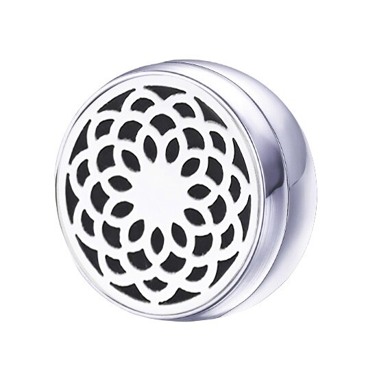 Brosa tip Pin Rever Aromaterapie 12mm Neo™ MS035 cu uleiuri esentiale, otel inoxidabil de inalta calitate, antialergic, eco friendly