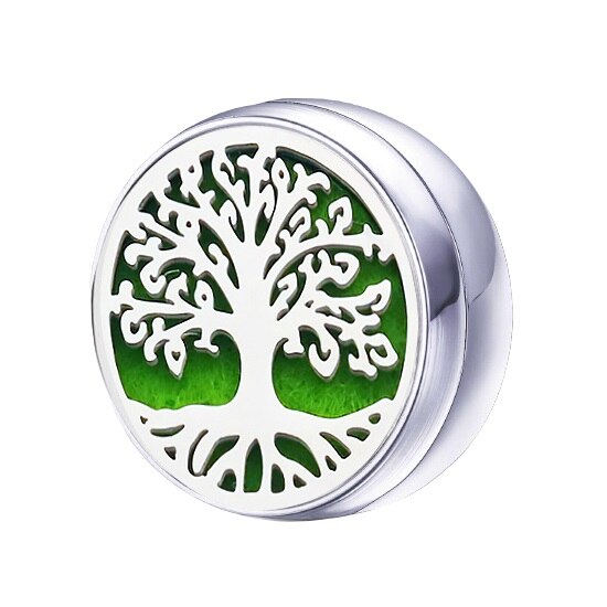 Brosa tip Pin Rever Aromaterapie 12mm Neo™ MS254 cu uleiuri esentiale, otel inoxidabil de inalta calitate, antialergic, eco friendly