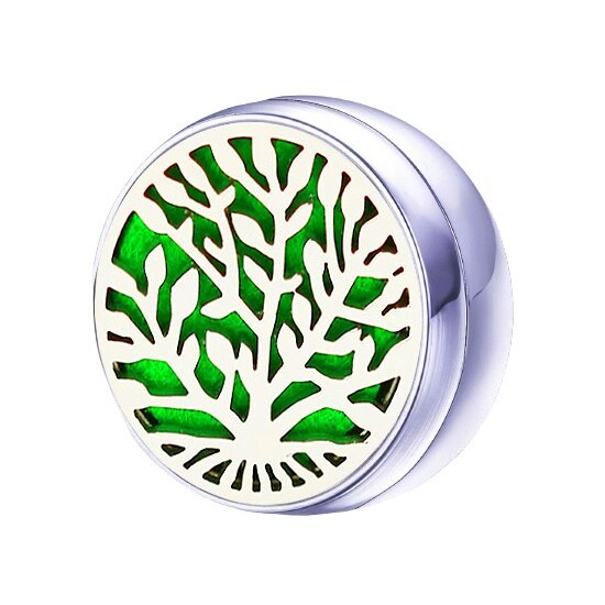 Brosa tip Pin Rever Aromaterapie 12mm Neo™ MS194 cu uleiuri esentiale, otel inoxidabil de inalta calitate, antialergic, eco friendly